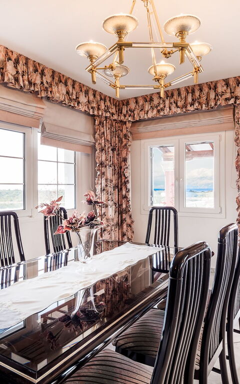 Villa Corfu Panorama: Dining Room