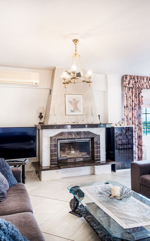 Villa Corfu Panorama: Living Room