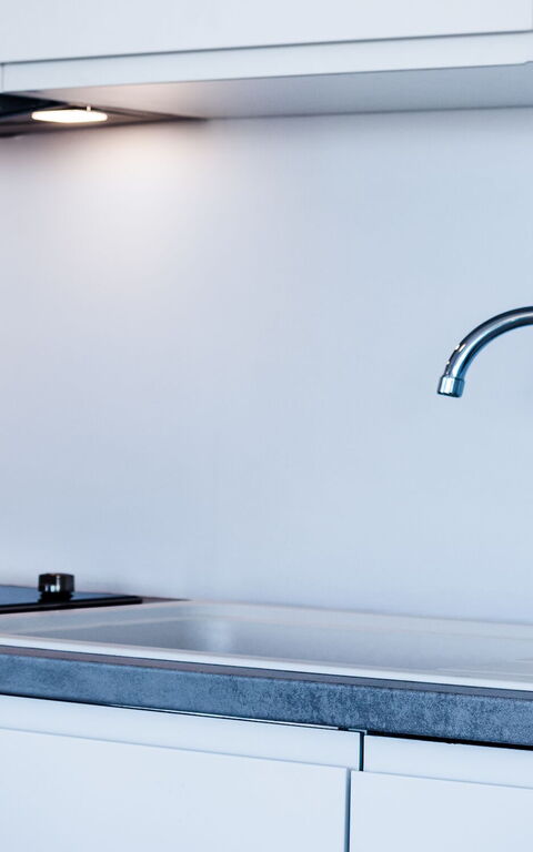 Villa Athena: Dining Room, Kitchen, Living Room