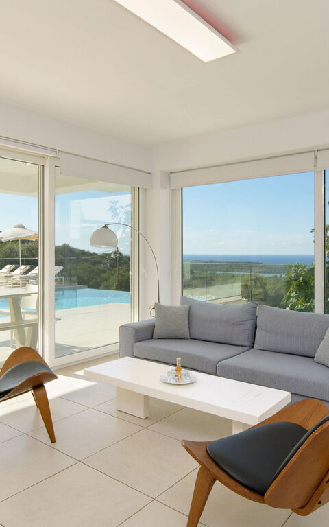 Villa Athena: Living Room