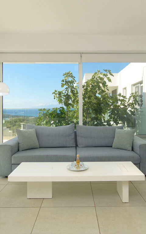 Villa Athena: Living Room