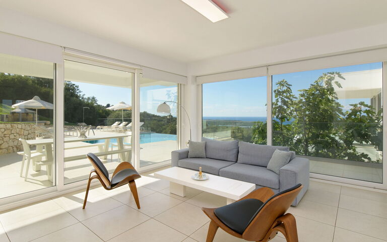 Villa Athena: Living Room