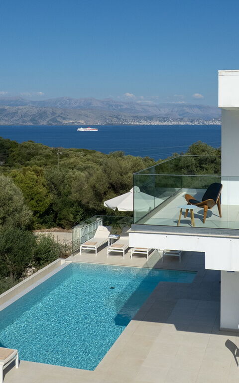 Villa Nafsika: Building Exterior, Outdoor, Pool, Scenic View