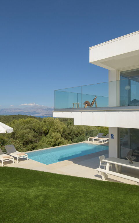 Villa Nafsika: Building Exterior, Garden, Outdoor, Pool, Scenic View