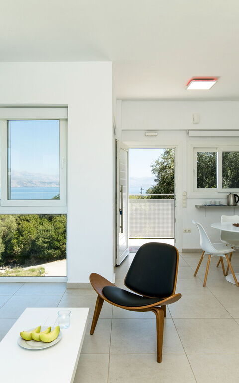 Villa Nafsika: Living Room