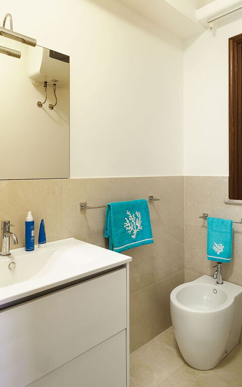Villa Cala Mancina: Bathroom