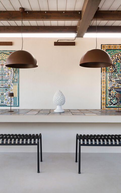 Villa Cala Mancina: Balcony / Terrace / Patio, Building Exterior, Outdoor
