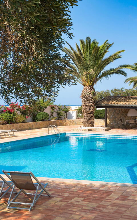 Villa Cala Mancina: Building Exterior, Outdoor, Pool