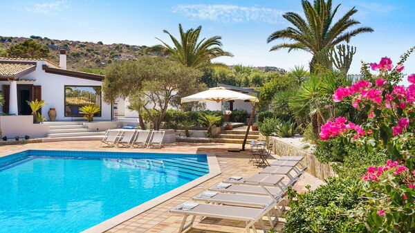 Villa Cala Mancina: Building Exterior, Outdoor, Pool