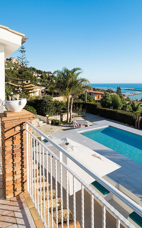 Villa Pales: Balcony / Terrace / Patio, Pool, Scenic View