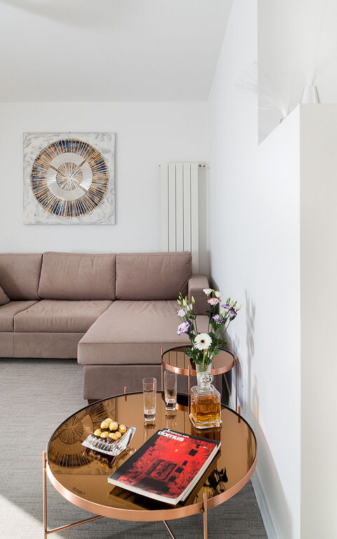 Villa Pales: Living Room