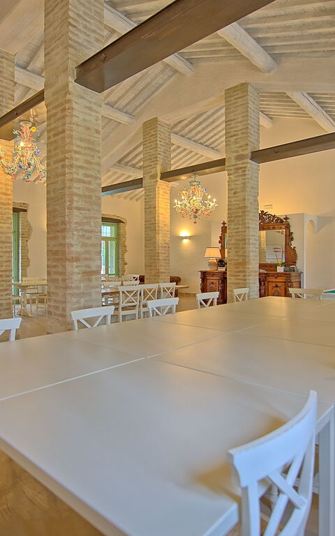 Villa Apollinare: Dining Room, Living Room