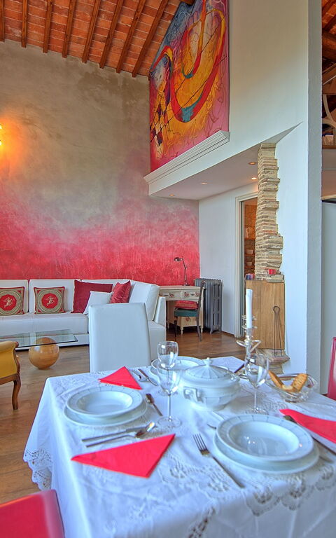 Villa Ancora: Dining Room, Living Room