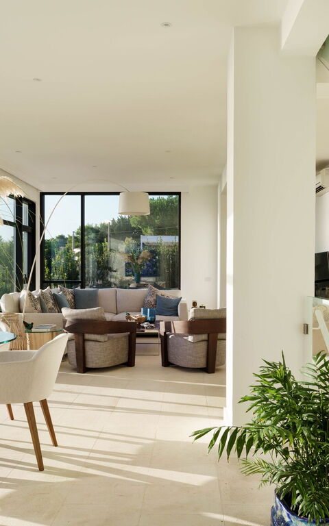 Villa Angelina: Dining Room, Living Room