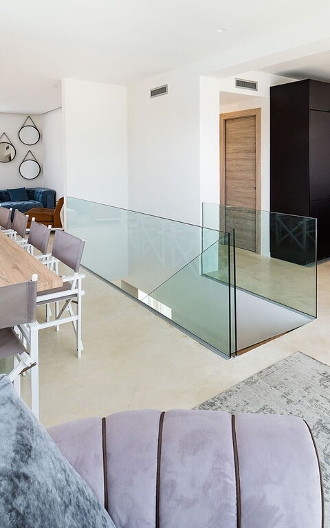 Villa Contra: Dining Room, Kitchen