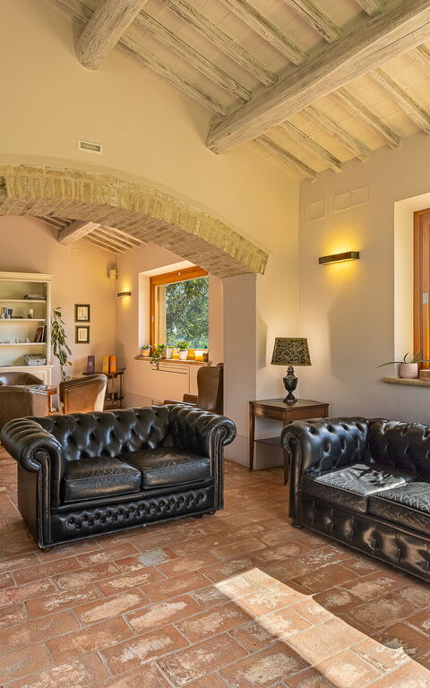 Villa Le Buche: Living Room