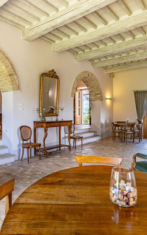 Villa Le Buche: Living Room