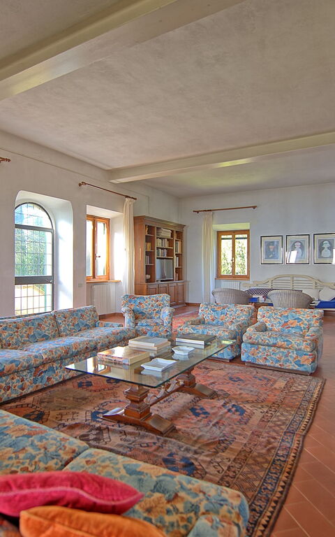 Villa Sorbaiano: Living Room