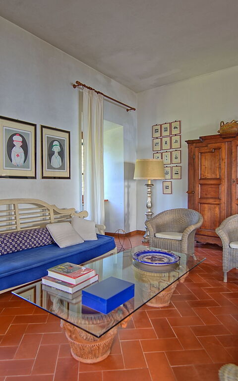 Villa Sorbaiano: Living Room