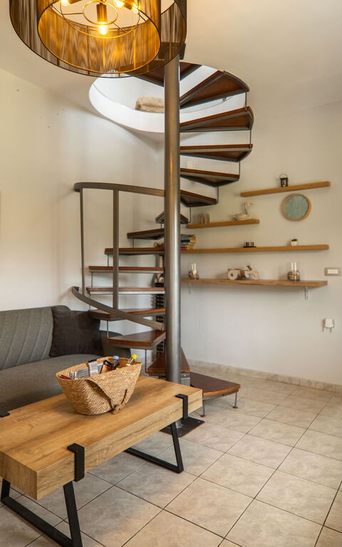 Villa Eftychia: Living Room