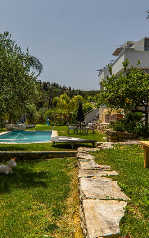 Villa Eftychia: Garden, Outdoor
