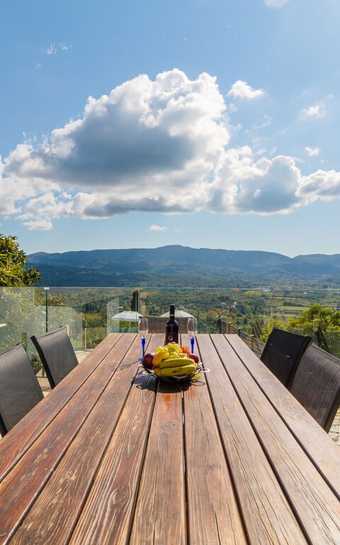 Villa Dinos: Balcony / Terrace / Patio, Outdoor