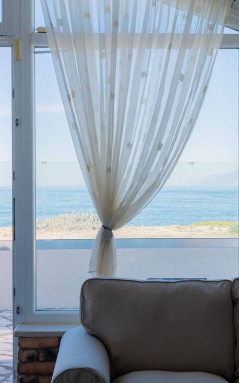 Beach Villa Athanasia: Living Room, Scenic View