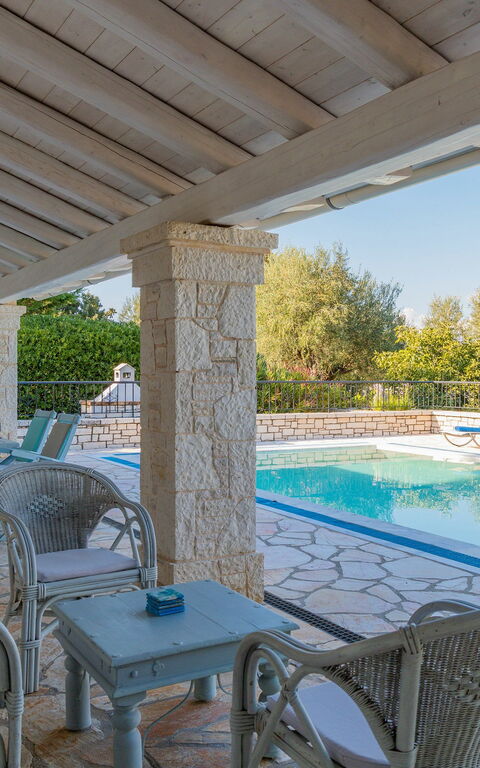 Villa Dimitris: Balcony / Terrace / Patio, Outdoor, Pool, Scenic View