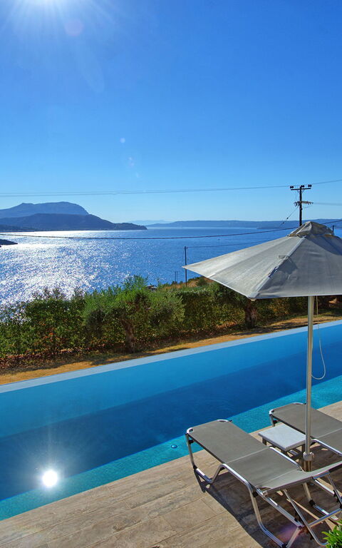 Villa Bluewhite: Garden, Outdoor, Pool, Scenic View, Summer