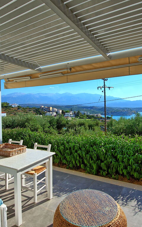 Villa Bluewhite: Balcony / Terrace / Patio, Garden, Outdoor, Scenic View