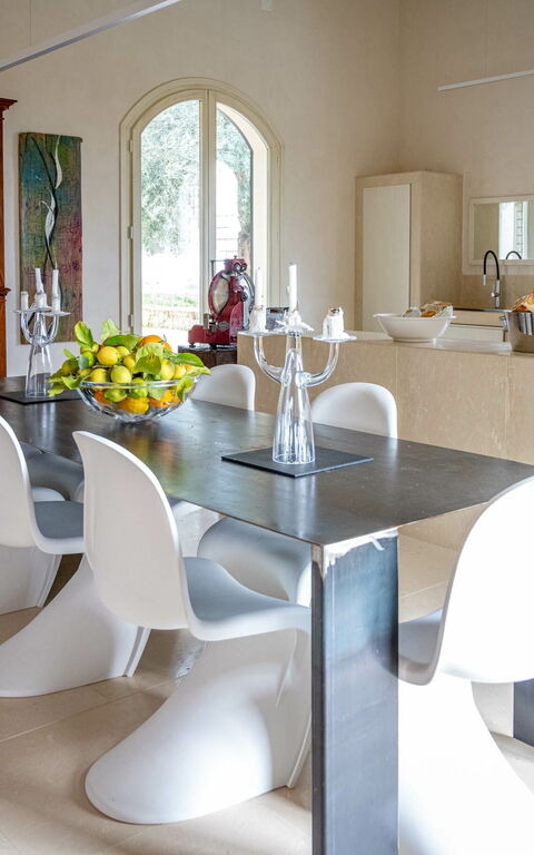 Tenuta Olearum: Dining Room, Kitchen