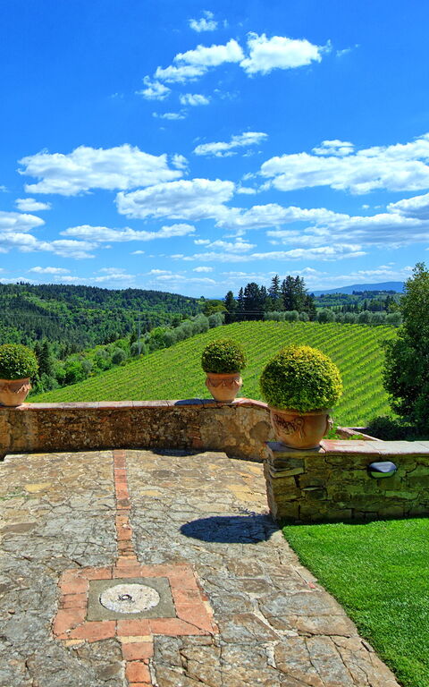 Villa Paneretta: Outdoor, Summer