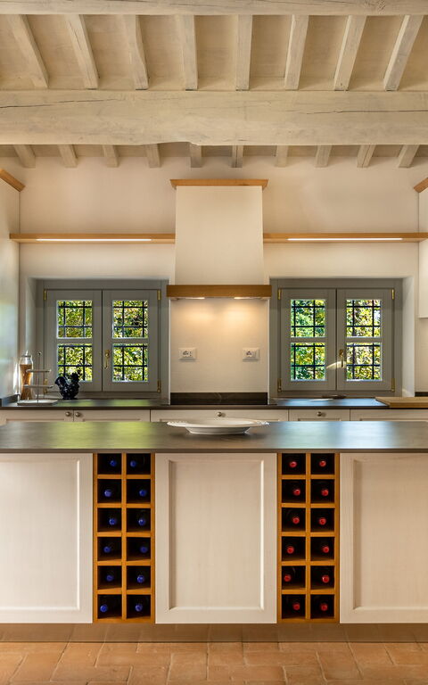 Villa Lucarella: Kitchen