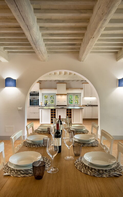 Villa Lucarella: Dining Room