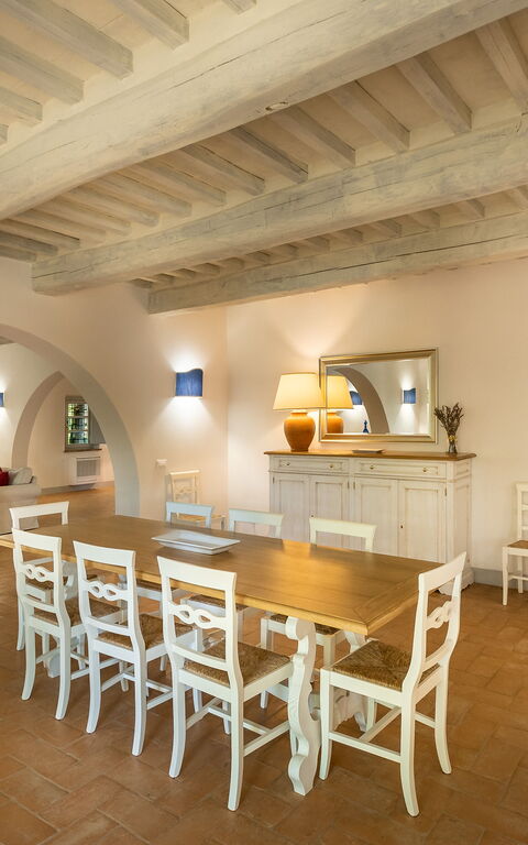 Villa Lucarella: Dining Room