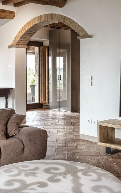 Villa Chiugi: Living Room