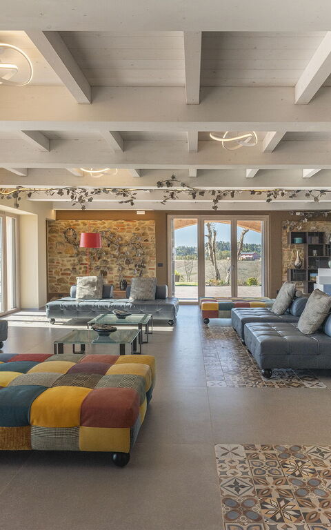 Villa Campana: Living Room