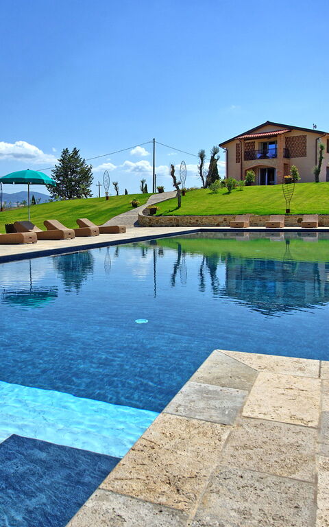 Villa Campana: Garden, Outdoor, Pool, Scenic View, Summer