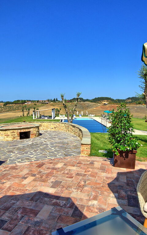 Villa Campana: Garden, Outdoor, Pool, Scenic View, Summer