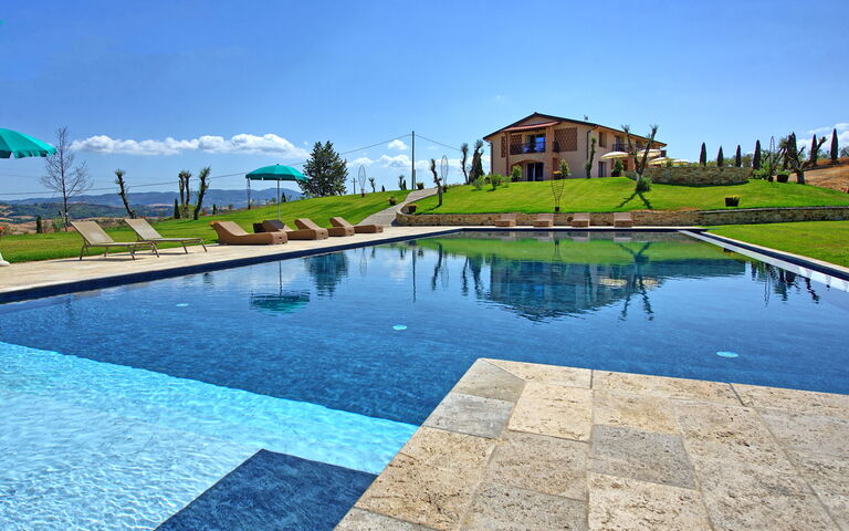 Villa Campana: Garden, Outdoor, Pool, Scenic View, Summer