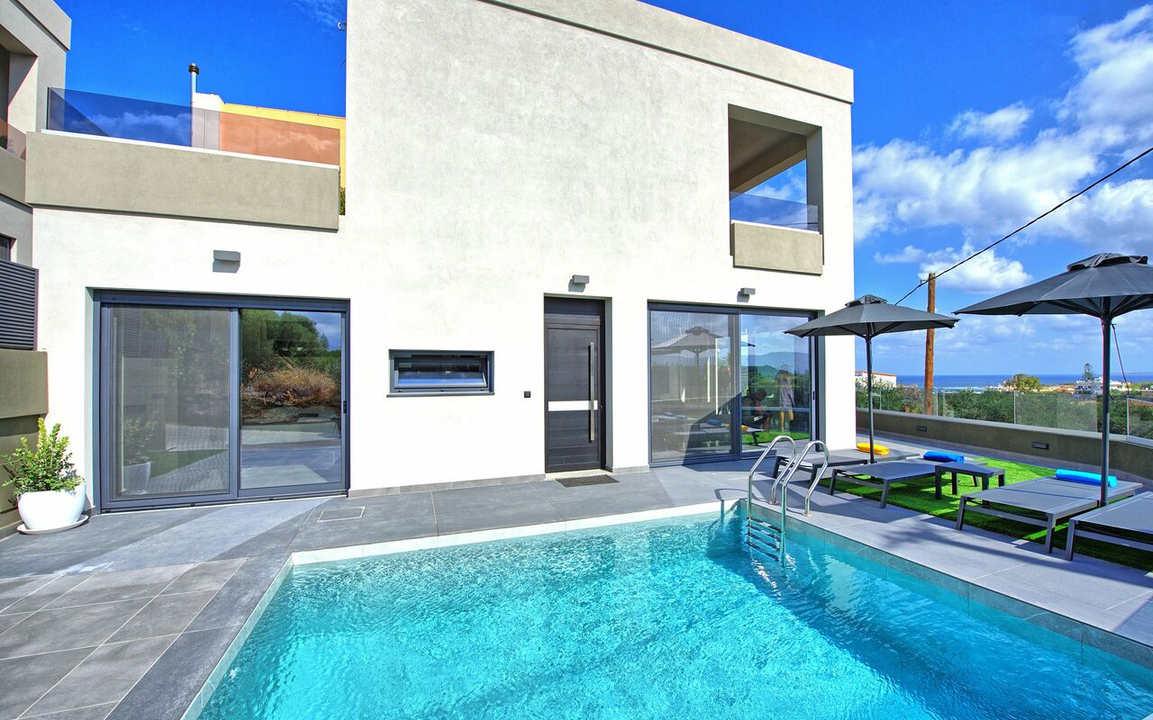 Villa Popi: Building Exterior, Garden, Outdoor, Pool