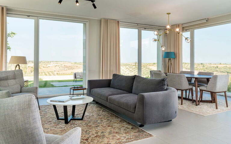 Villa Colleverde: Dining Room, Kitchen, Living Room