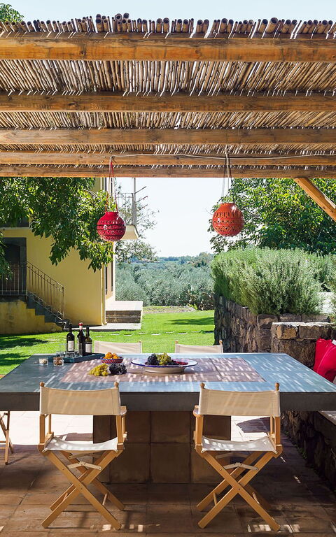 Villa Nerello: Balcony / Terrace / Patio, Outdoor