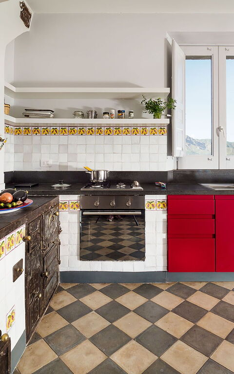 Villa Nerello: Kitchen