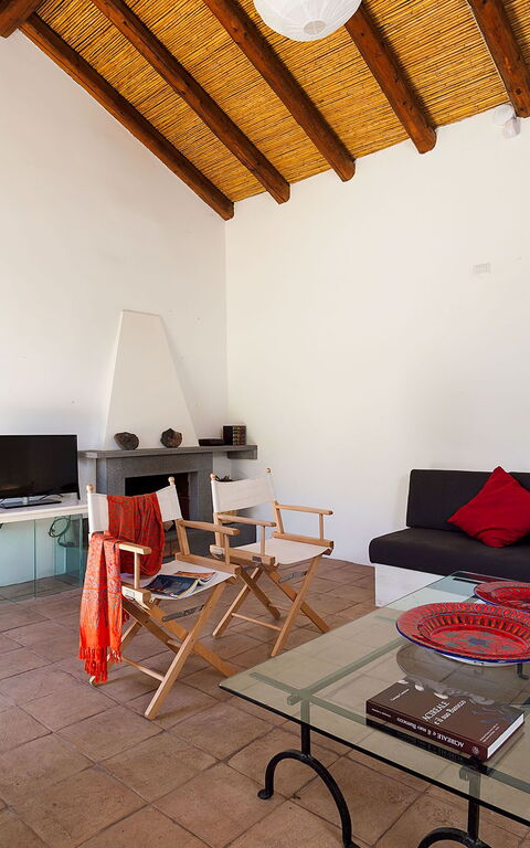 Villa Nerello: Living Room