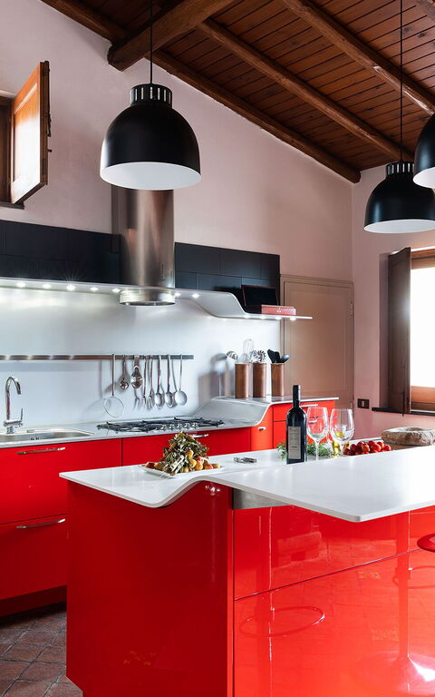 Villa Palmento Rosa: Kitchen