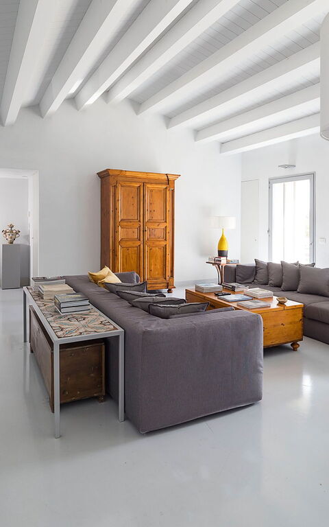 Villa Hybla: Living Room