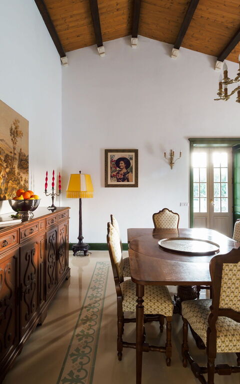 Villa Girasole: Dining Room, Living Room