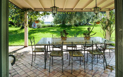 Accommodation Casetta: Balcony / Terrace / Patio