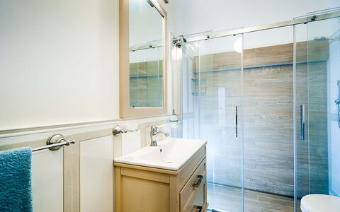 Accommodation Corallo: Bathroom